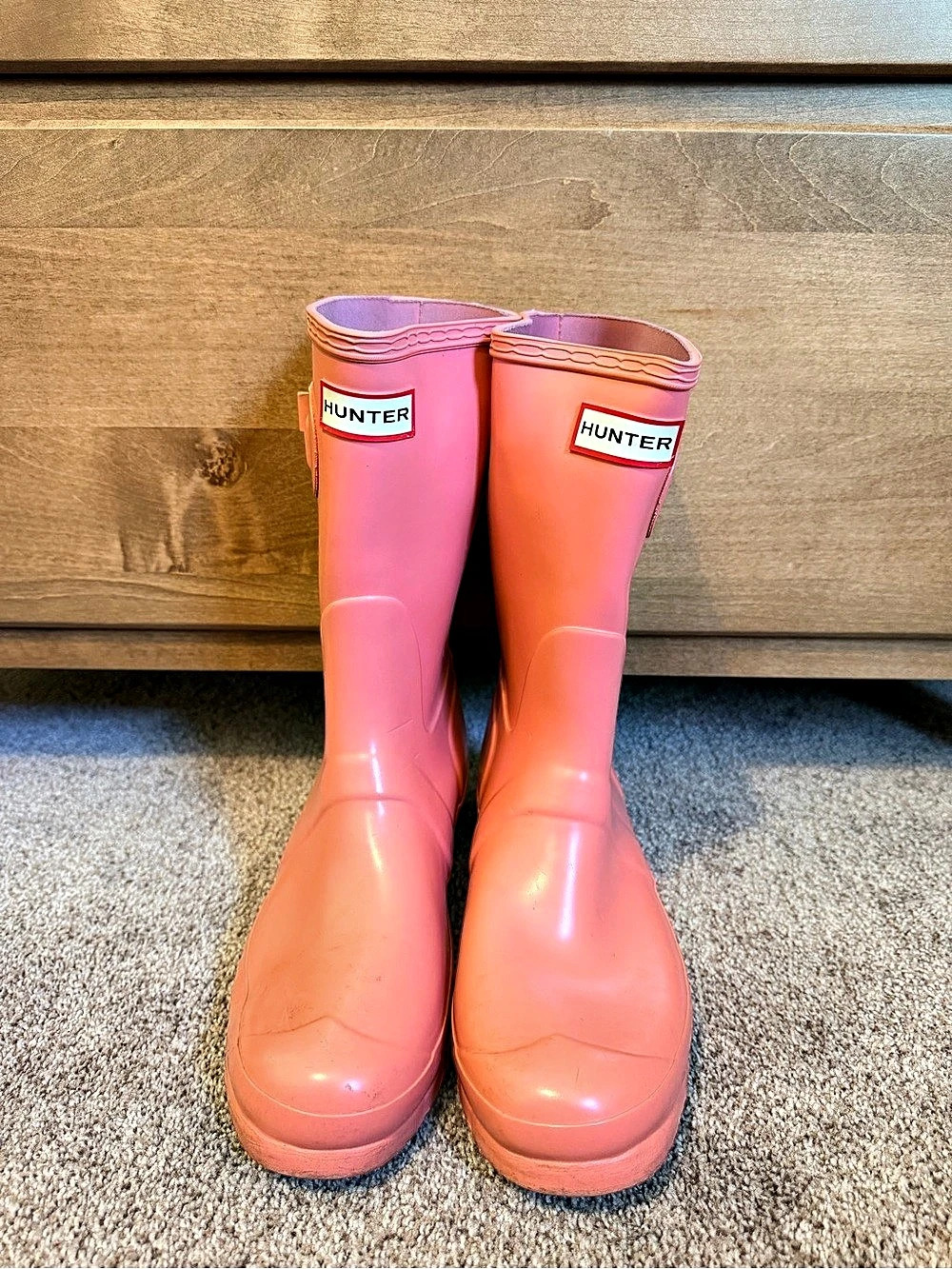 Hunter Original Short Rain Boots Pink